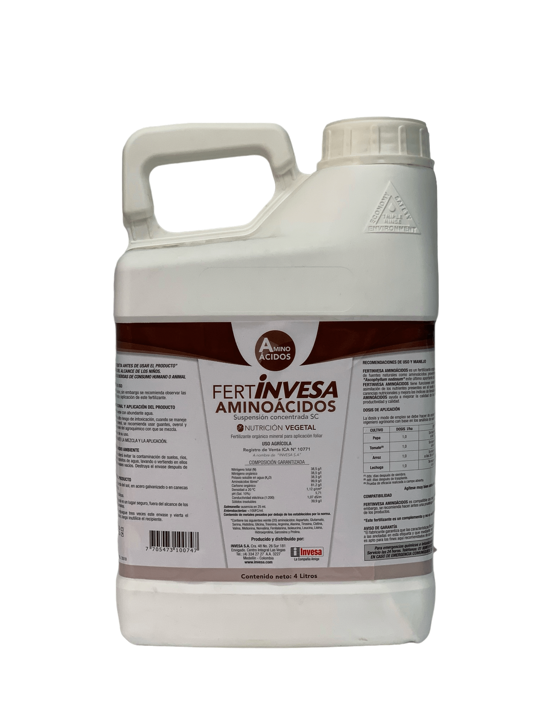 Fertinvesa Aminoacidos x 4lt