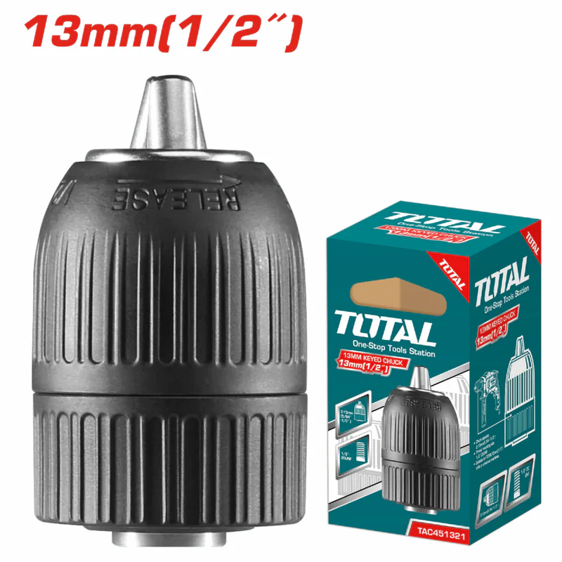 Mandril Sin Llave 13mm TOTAL